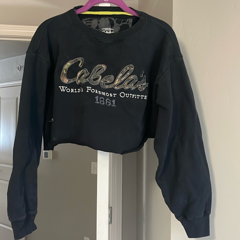 Women's cropped sweatshirt